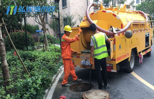 上海宝山区杨行镇雨污管道清淤疏通